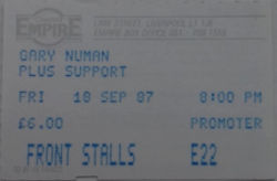 Liverpool Ticket 1987